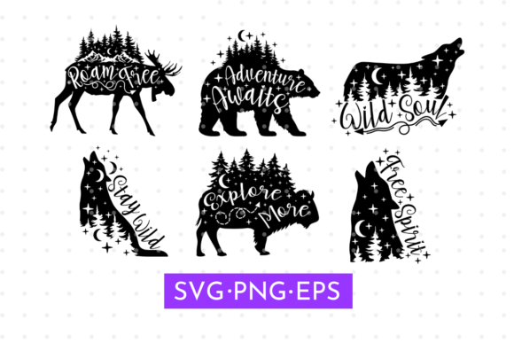 Download Animal Silhouette Svg Adventure Svg - Animal silhouette svg Collection