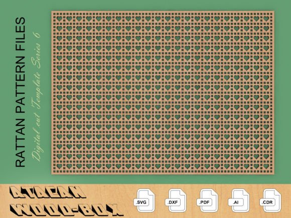 Download Rattan Pattern Glowforge SVG Files 227 - Glowforge svg Collection