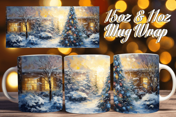 Download Festive Art Mug Sublimation - Festive art Collection