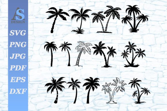 Download Palm Tree, Bundle Palm Tree SVG - Premium Resources